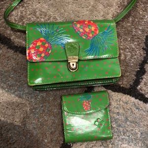 NWT Patricia Nash Crossbody/purse and wallet
